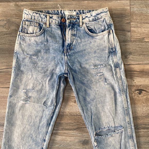 Blue straight leg jeans - Picture 2 of 11